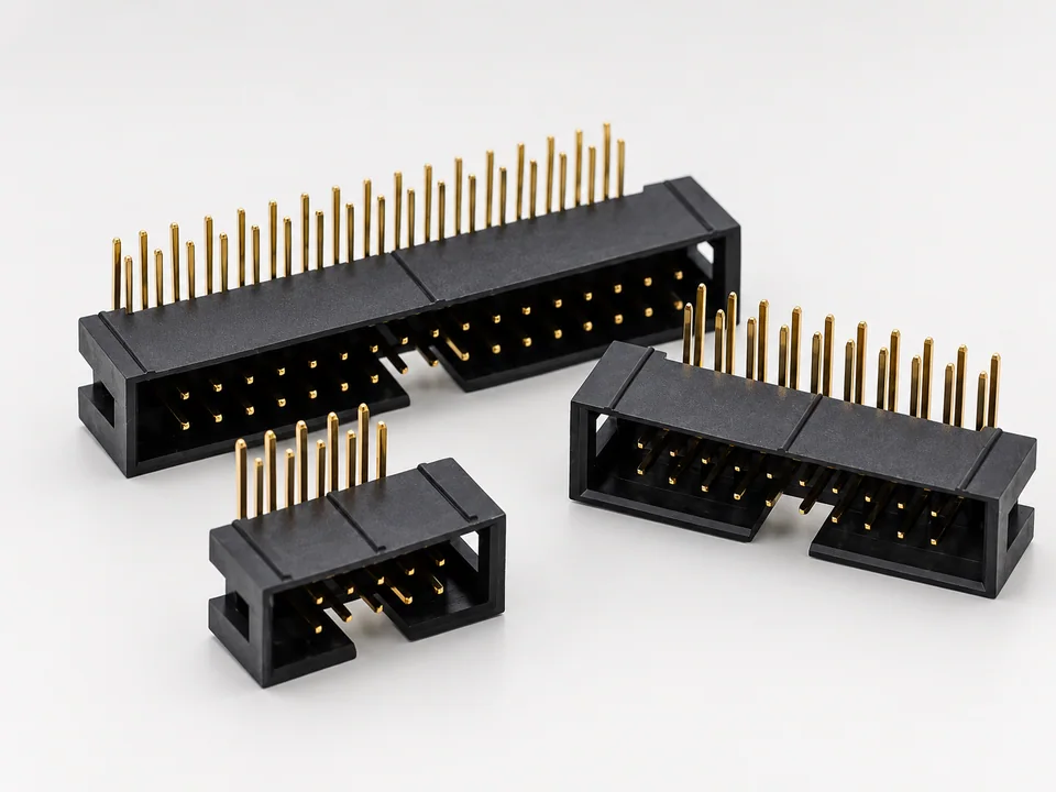 Electronics and electrical connector components