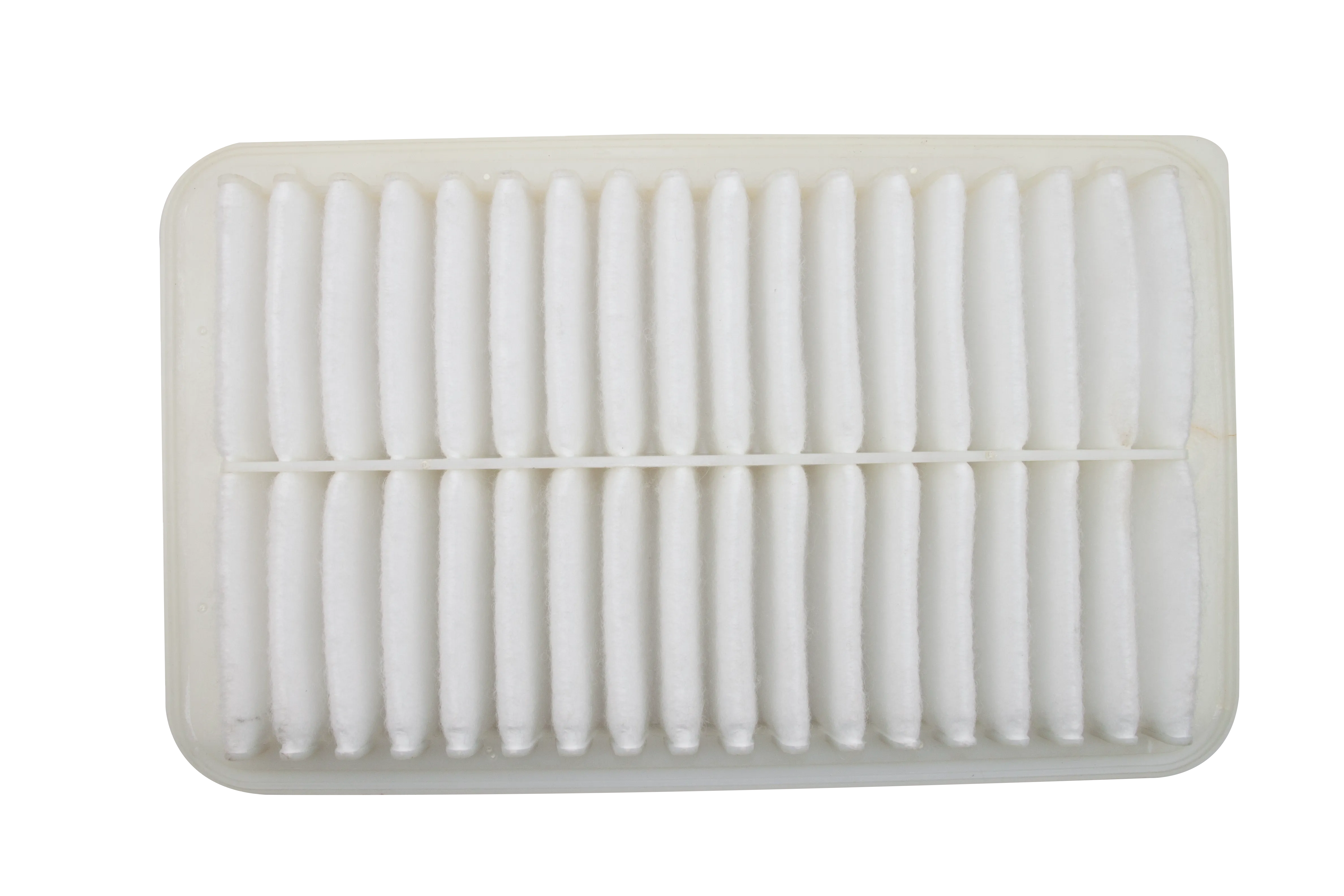 Cylindrical filter cartridges with molded end caps