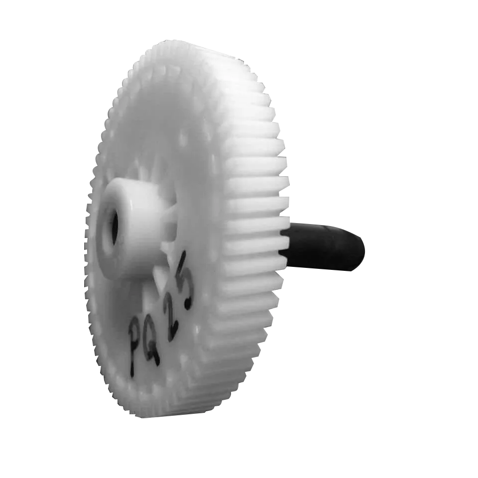 Gear with metal insert  - insert-molded component
