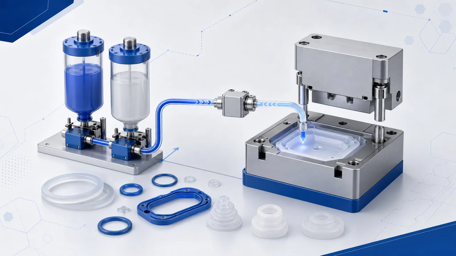 LSR / Silicone Machine Selection Guide selection guide illustration