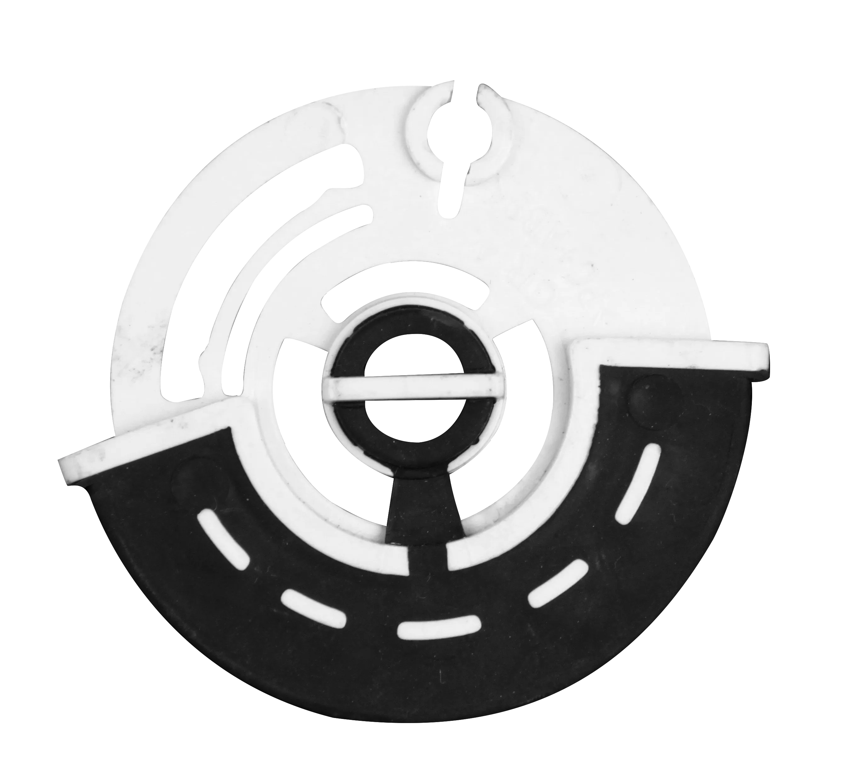 Multi-material overmolded component