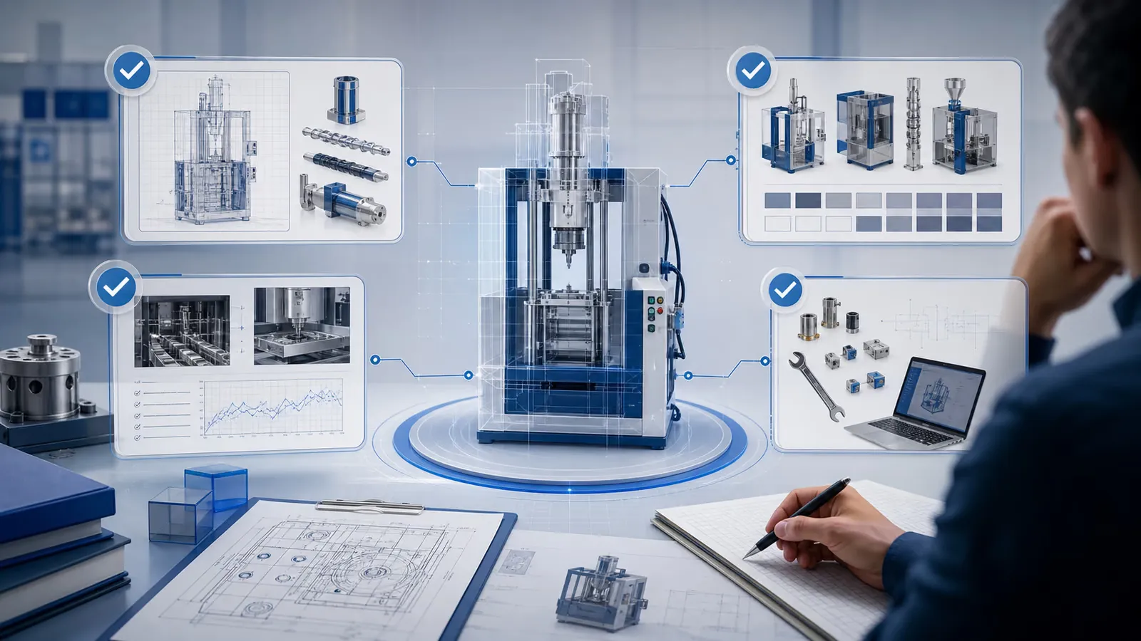 How to Evaluate a Vertical Injection Molding Machine Supplier: Questions to Ask Before You Buy article illustration